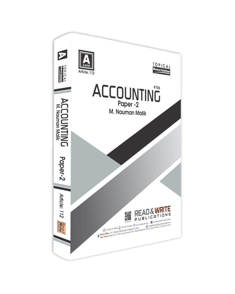 112 Accounting AS Level Paper Topical  Yearly Past Papers Read  Write