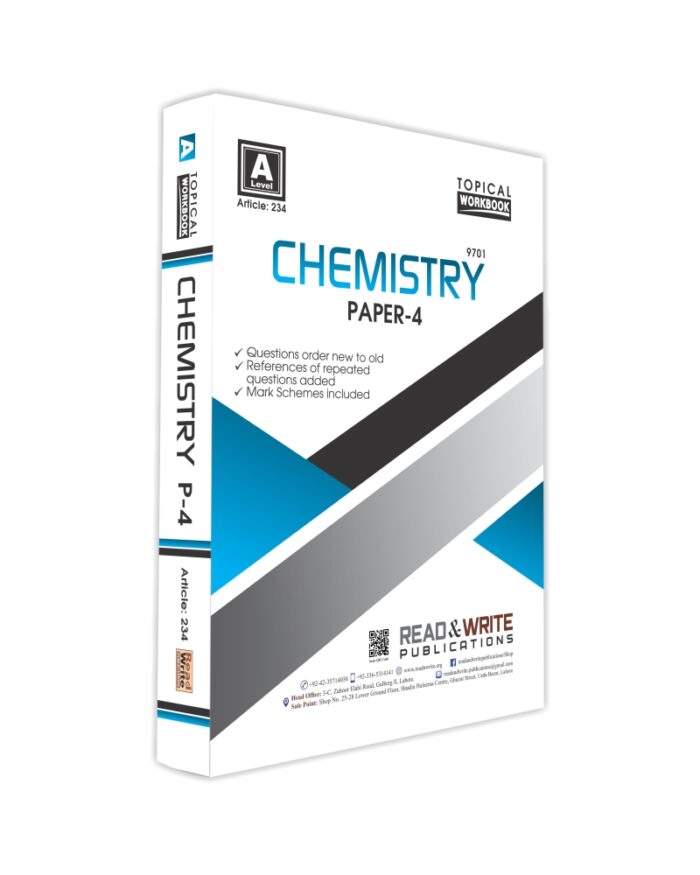 234 Chemistry A Level Paper 4 Topical Workbook and Past Papers