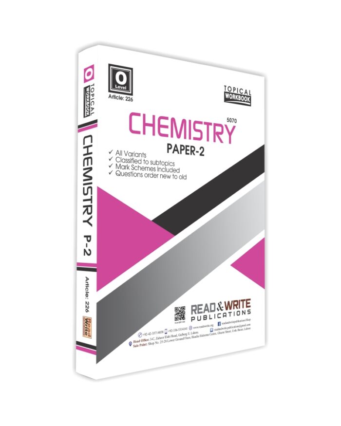 226 Chemistry O Level Paper 2 Topical Workbook