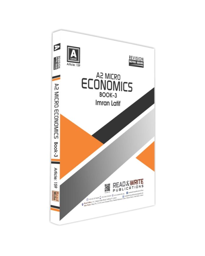 159 Micro Economics Book 3 As Level Notes