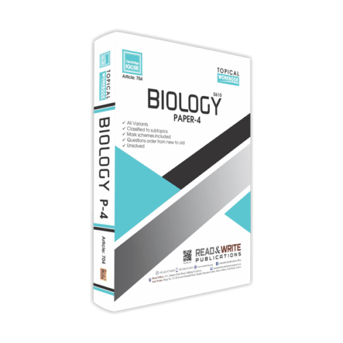 704 Biology IGCSE Topical/Yearly Paper 4
