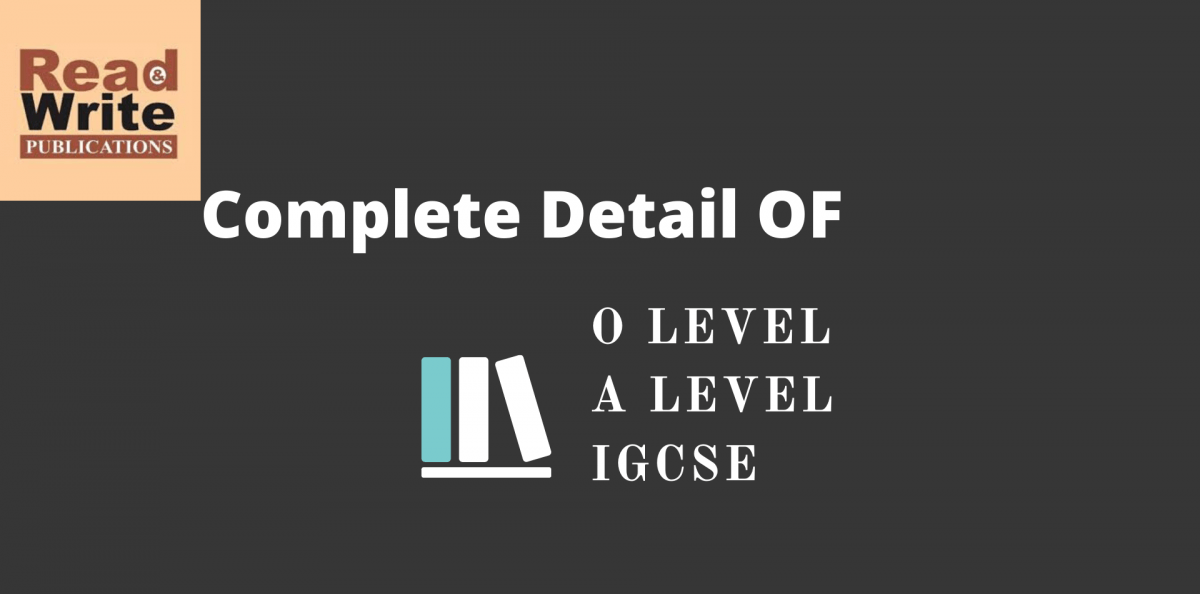 O Level A Level IGCSE