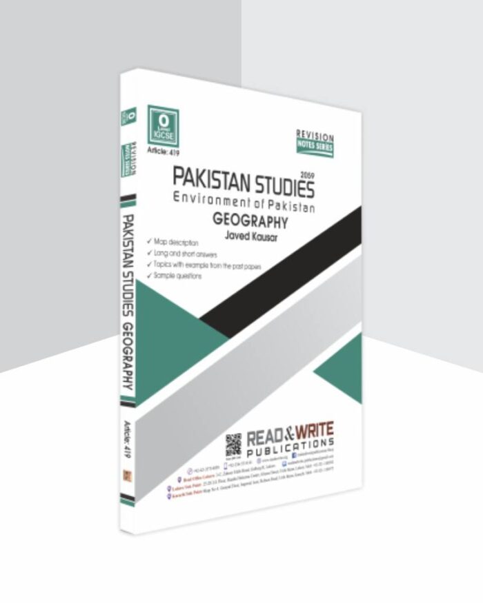 419 Pak Studies O Level Paper 2 Geography Revision Notes Series