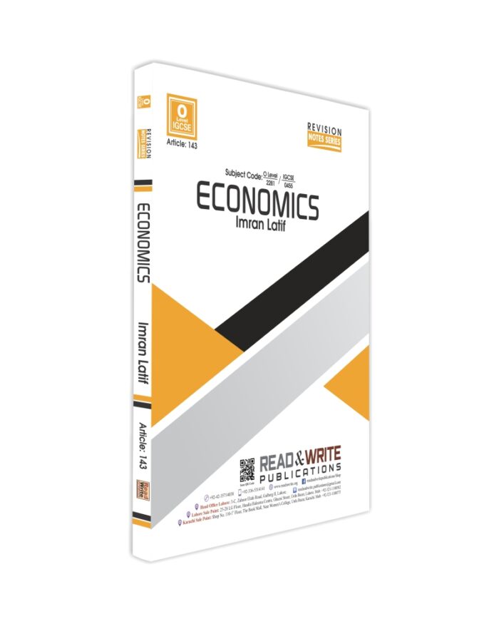 143 Economics O Level Revision Notes Series By Imran Latif