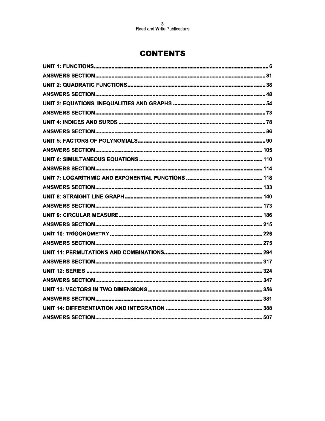381 Add Mathematics O Level/IGCSE Paper-1 Topical Workbook - Image 3