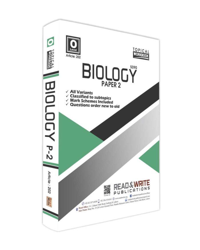 202 Biology O-Level P-2 Topical Workbook By Editorial Board