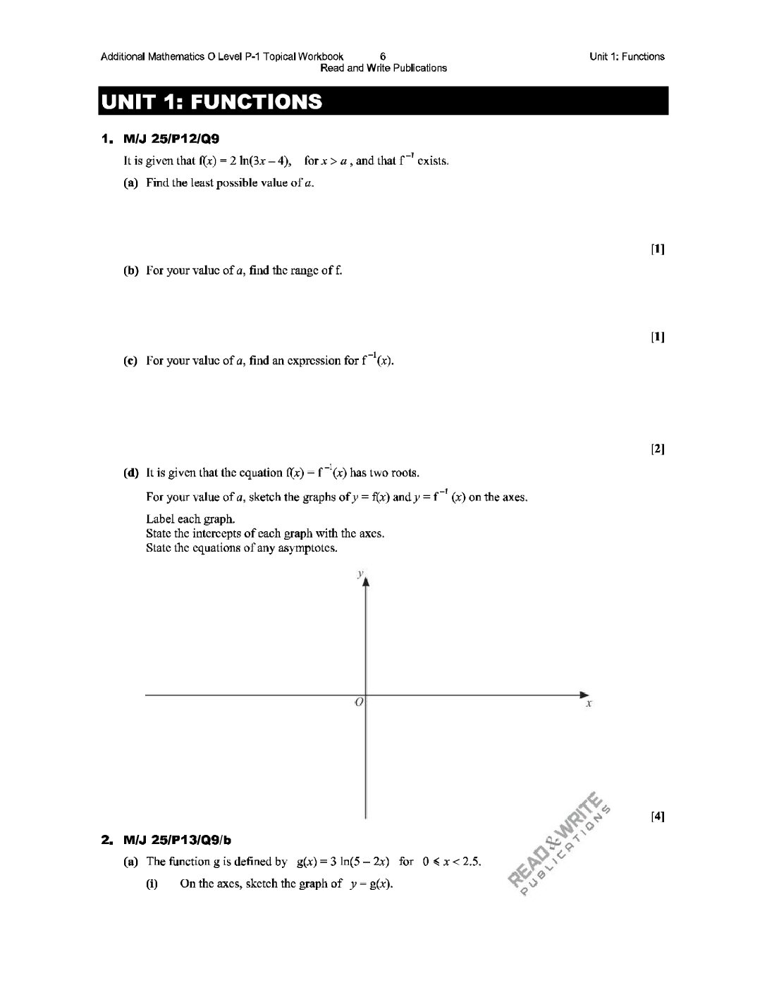 381 Add Mathematics O Level/IGCSE Paper-1 Topical Workbook - Image 4