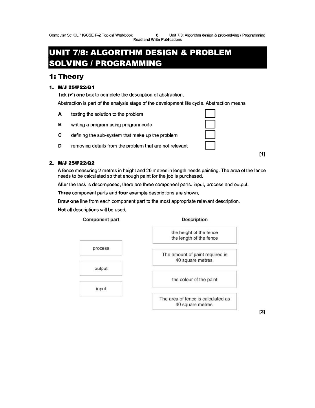 242 Computer Science O Level/IGCSE Paper-2 Topical Workbook - Image 4
